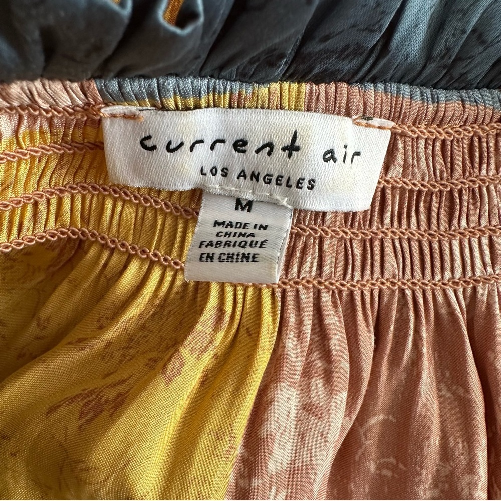 Current Air Women's Colorful Patchwork Blouse - image 6